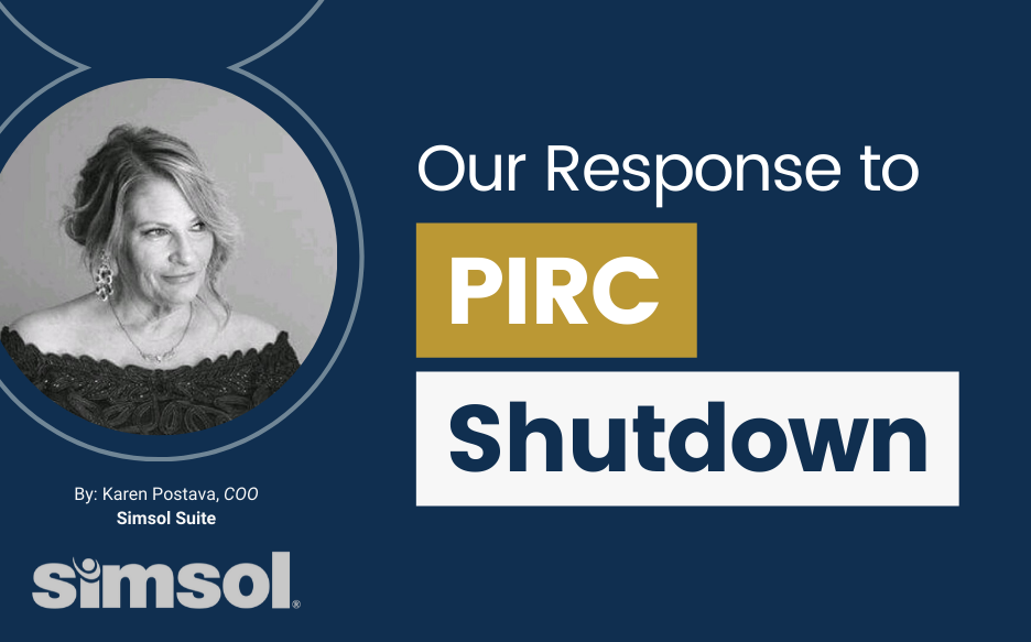 Simsol Executive’s Response to PIRC Cancellation